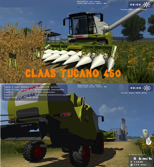 CLAAS Tucano 450
